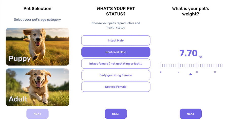 PawMatix health app screenshot