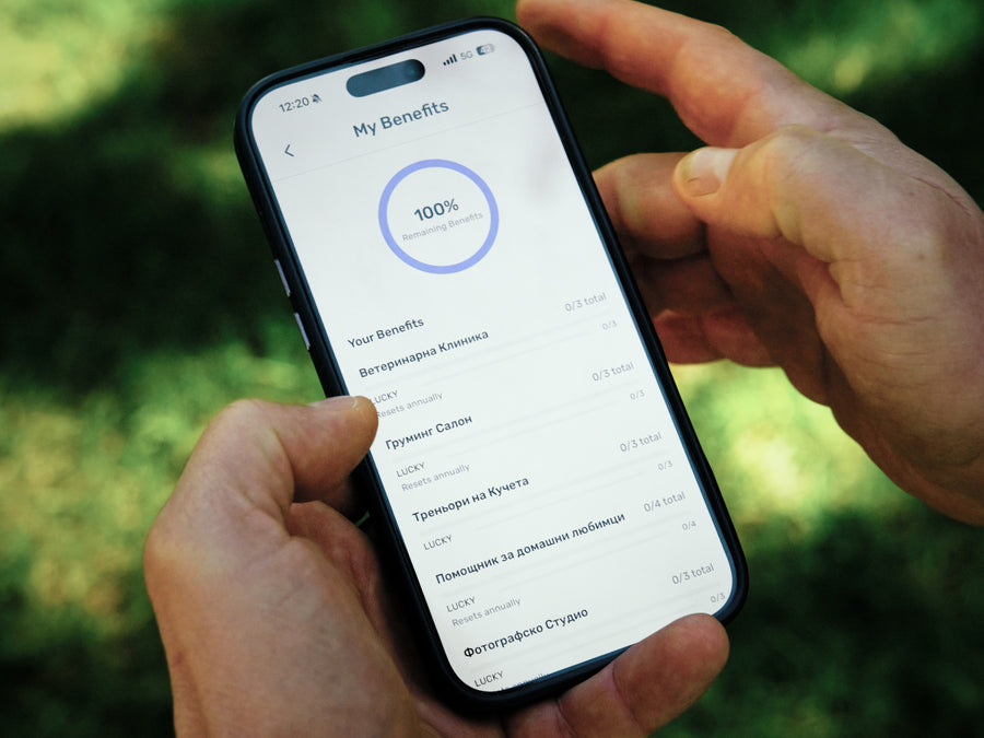 Care+ app mockup